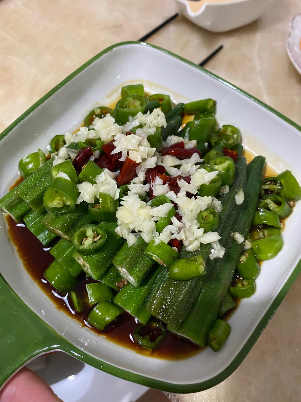 减脂营养健康|白灼秋葵|