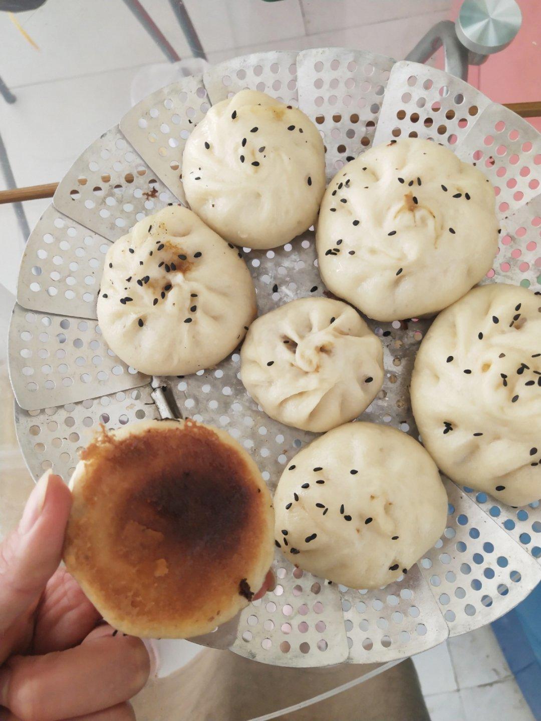 水煎包~太馋了，超简单