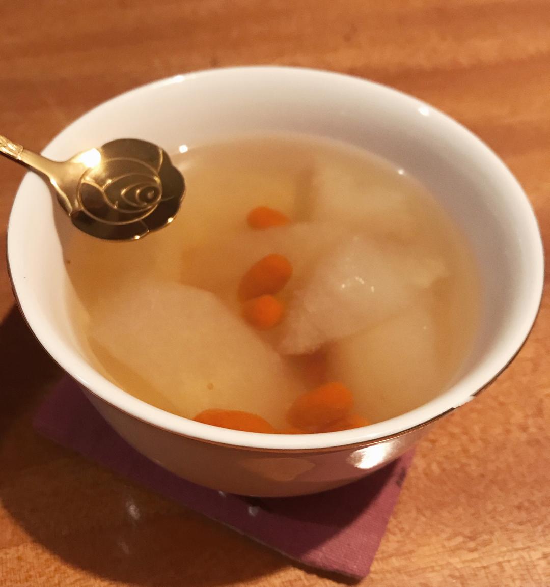 最简单的电饭煲冰糖雪梨