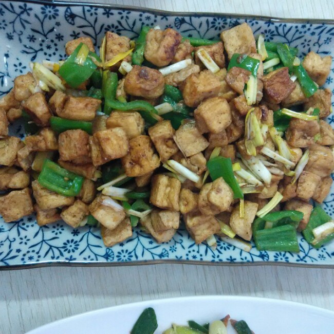 煎椒盐豆腐