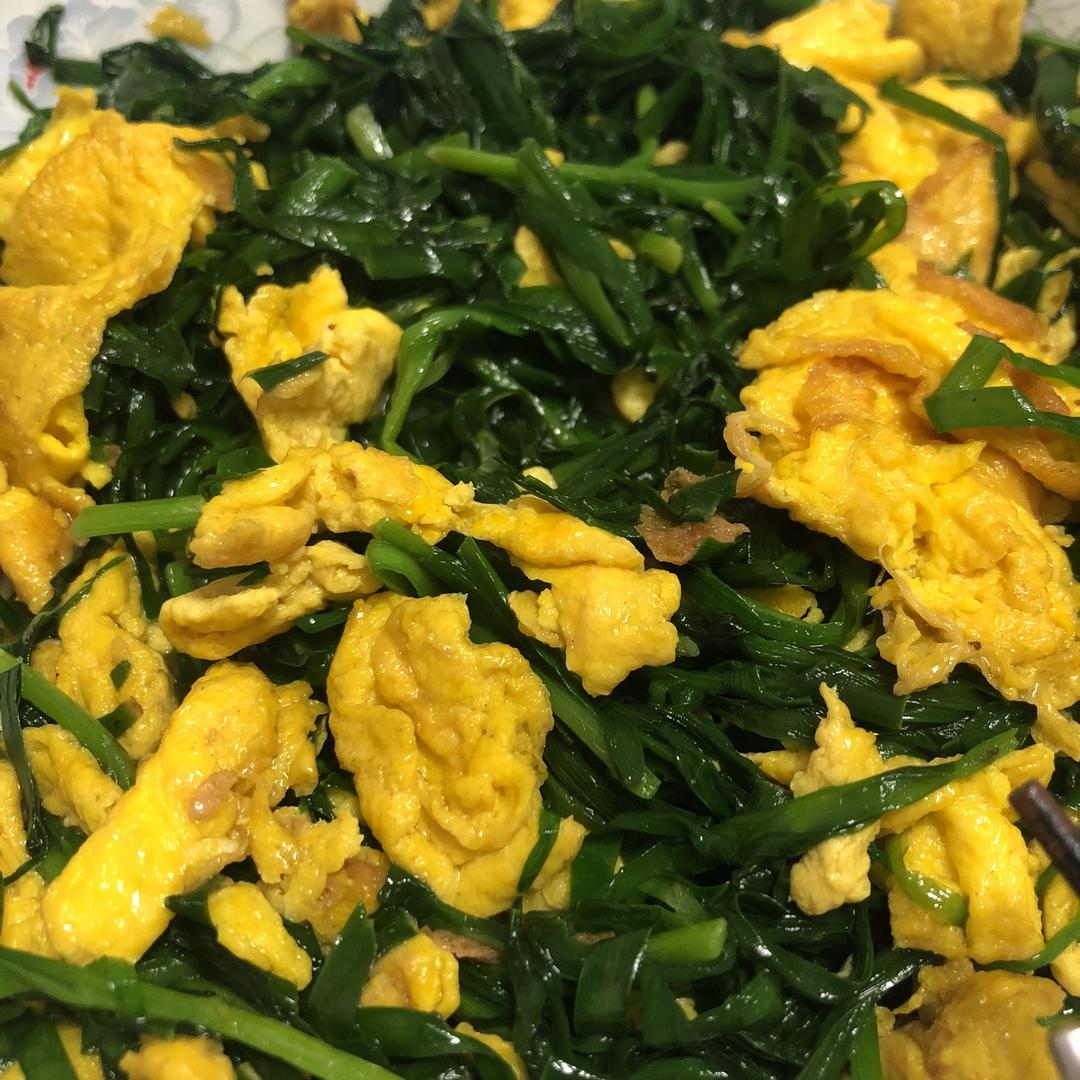 韭菜炒鸡蛋