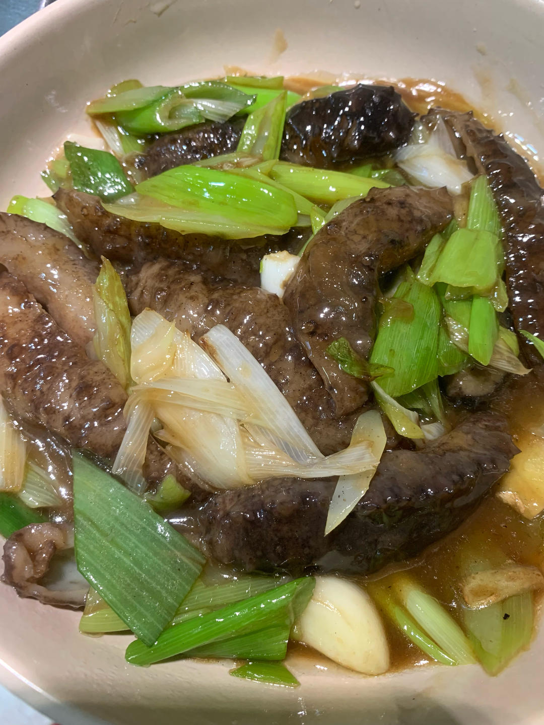 葱爆海参（简单快手）