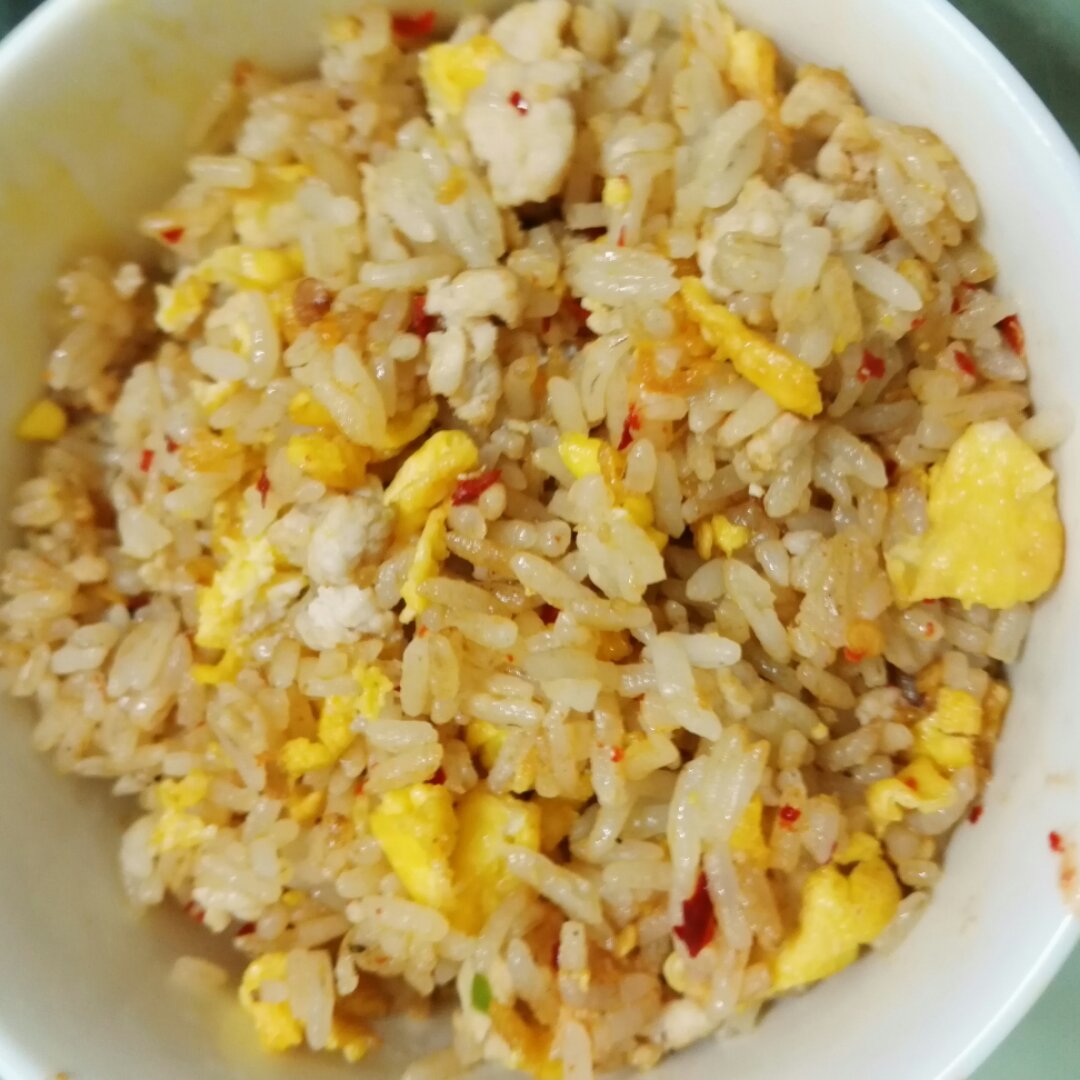 放牛伴童做的腐乳蛋炒饭