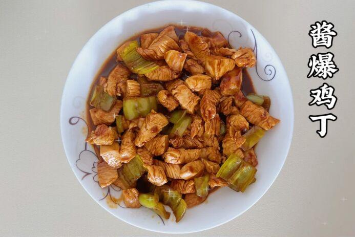 减脂餐-酱爆鸡丁的做法