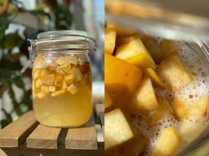 天然酵母丨苹果酵种（酵液+酵种）的做法 步骤4