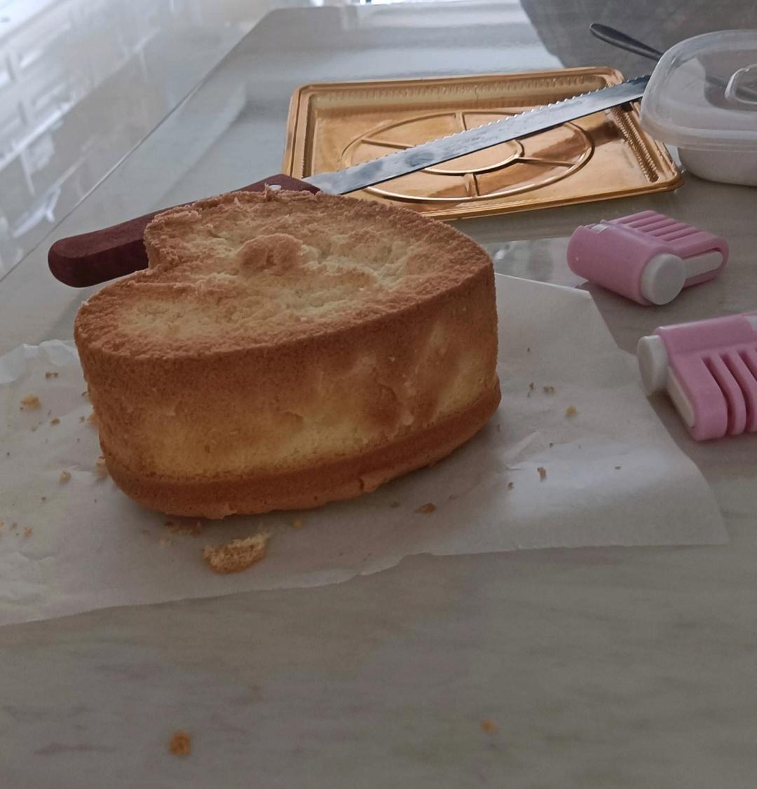 完美戚风蛋糕脱模