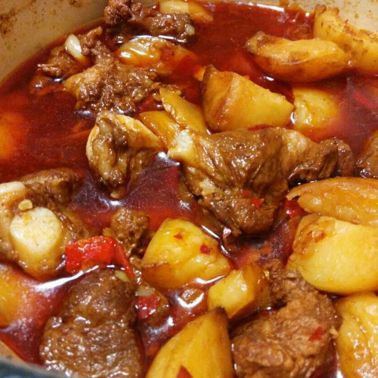 川味土豆烧排骨