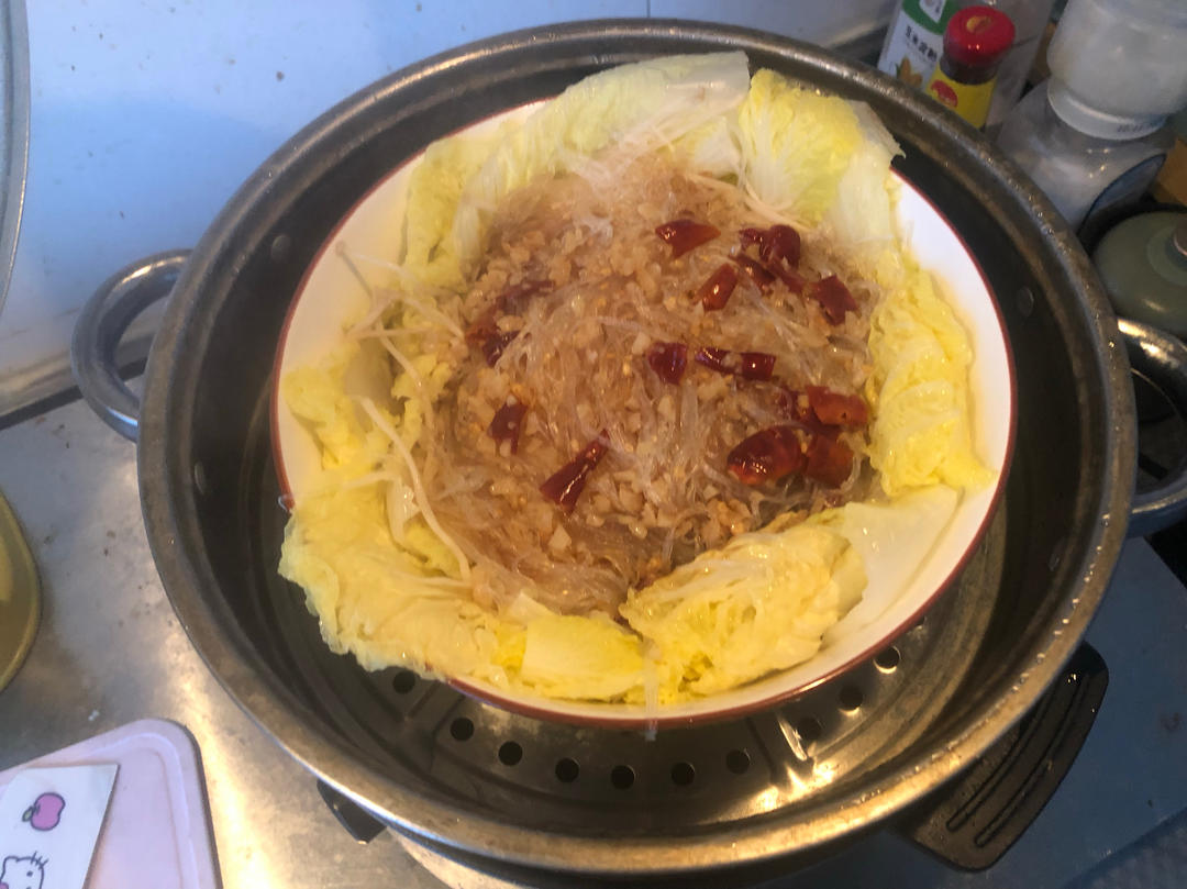 蒜蓉粉丝娃娃菜