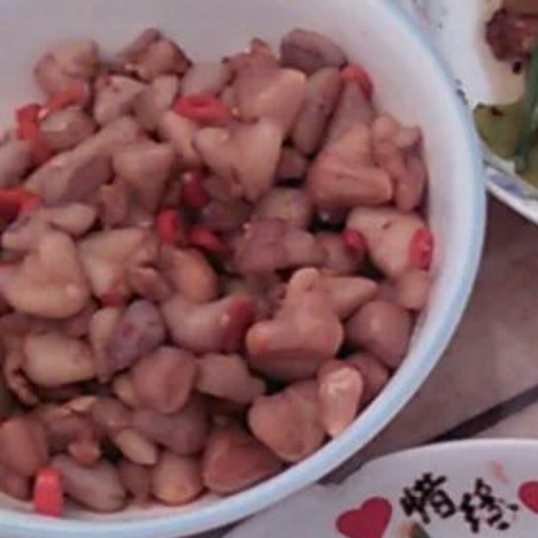 香葱炒菱角