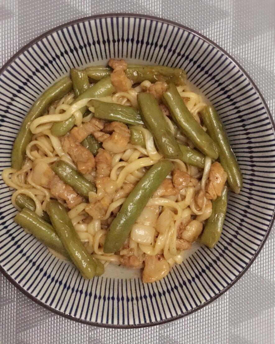豆角焖面