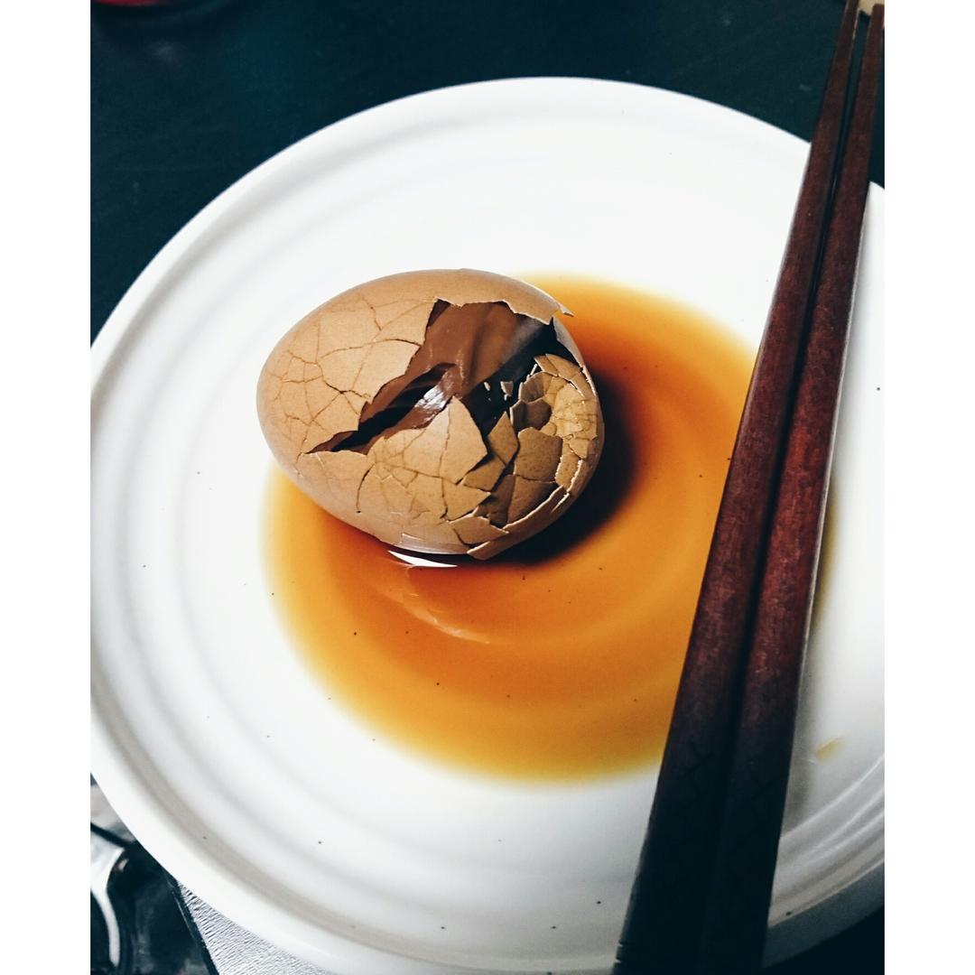 电饭煲煮五香茶叶蛋