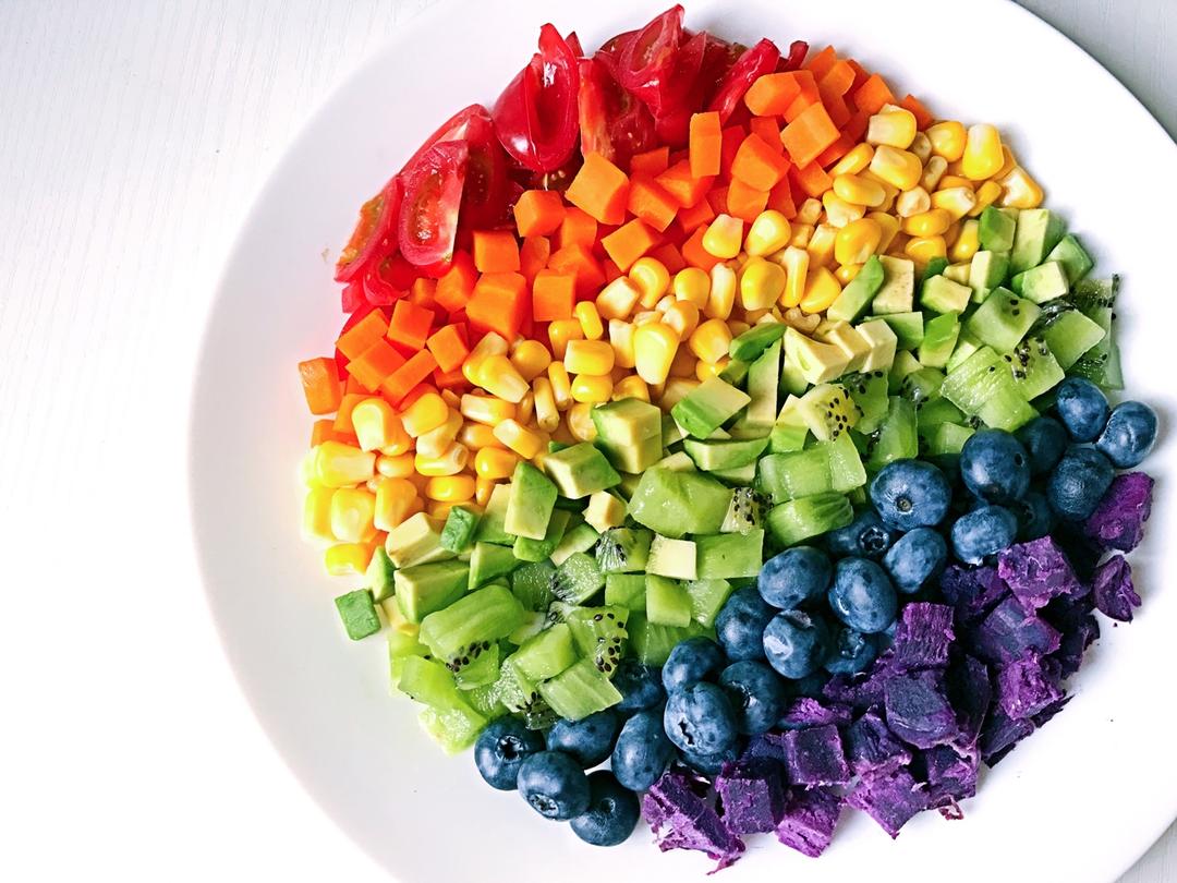 troublee做的彩虹沙拉