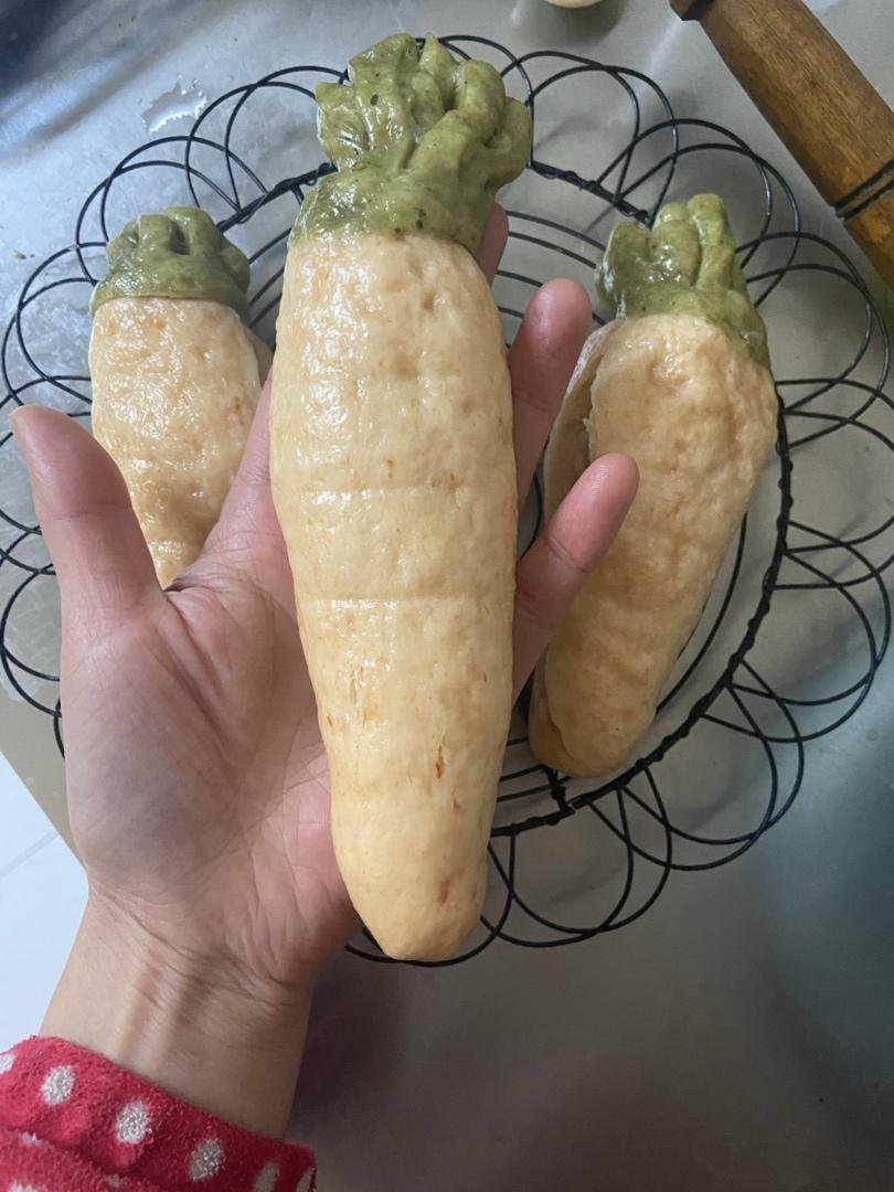 仿真胡萝卜小馒头