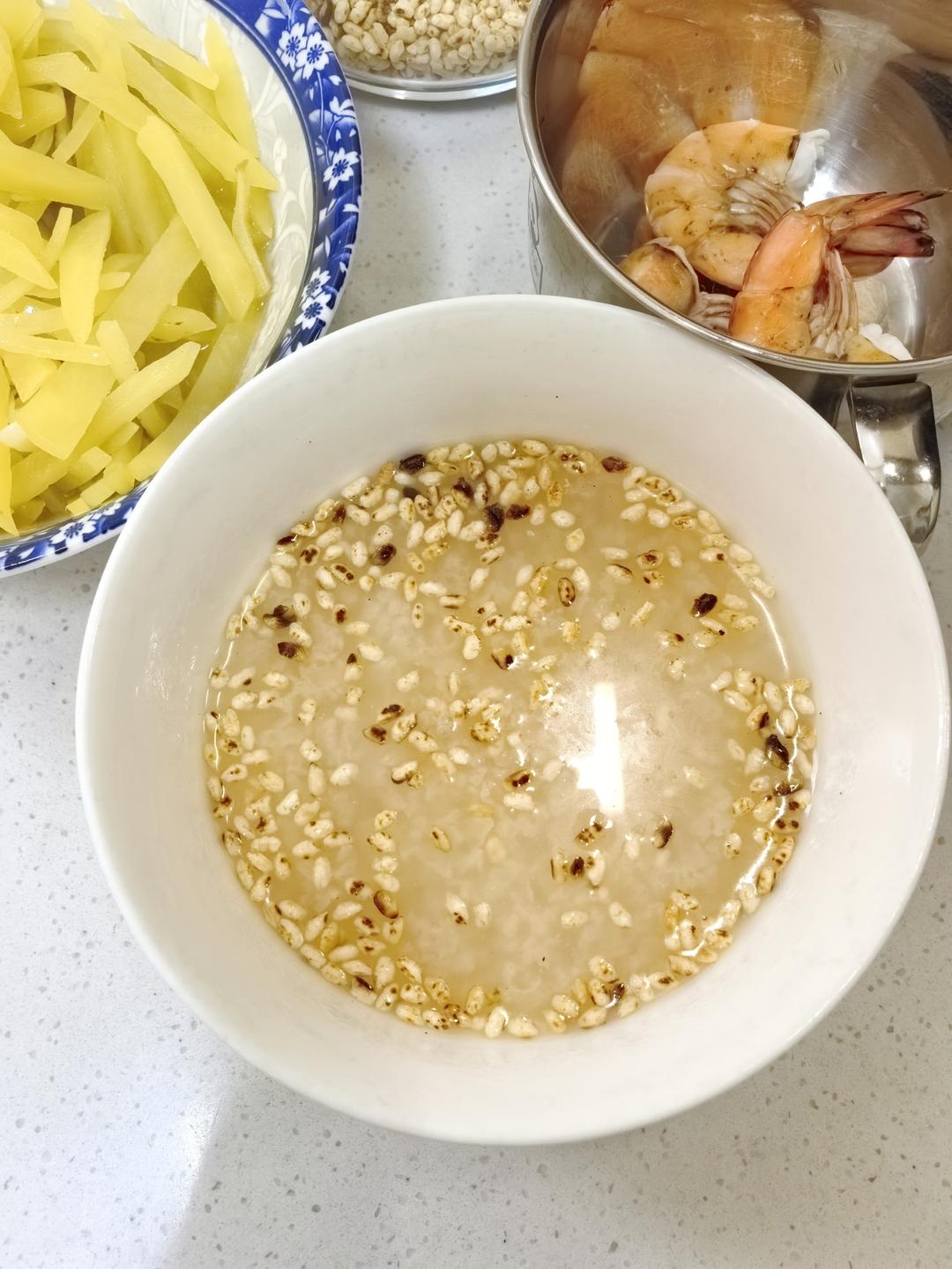 孕妇，孩子腹泻—炒米粥