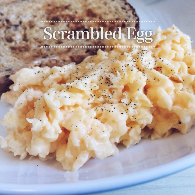 美式炒蛋 scrambled eggs