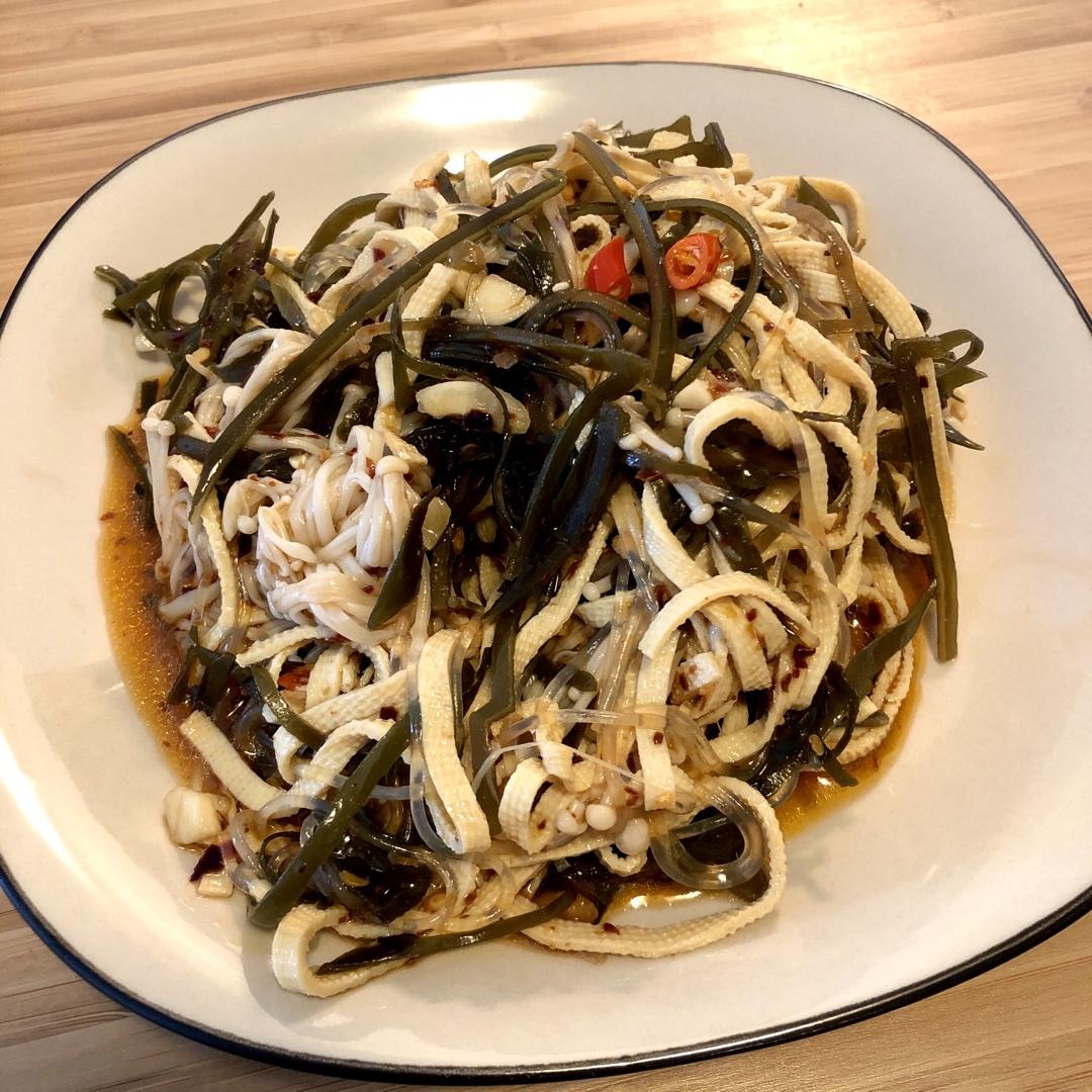凉拌菜6⃣️-凉拌豆腐丝（简易版）