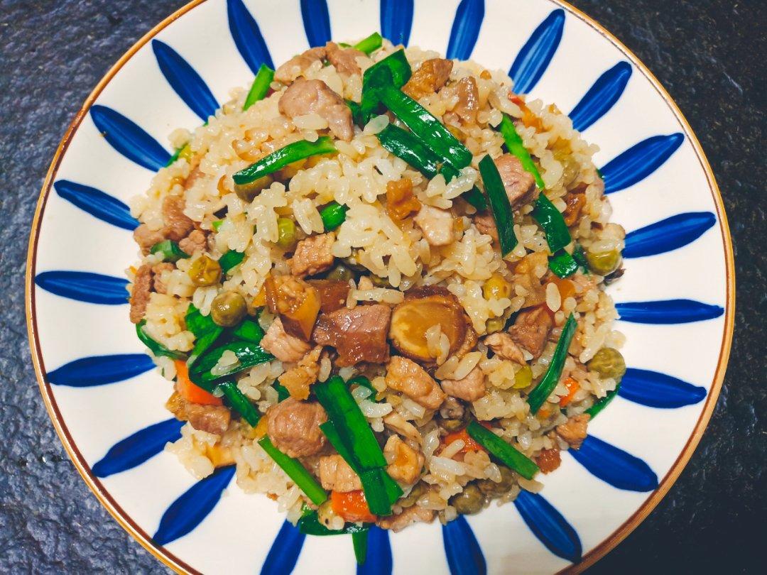 咸肉春笋焖饭