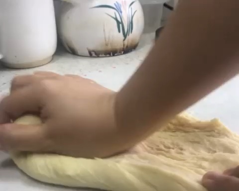 天使白面包 附万能卡仕达酱做法的做法 步骤2
