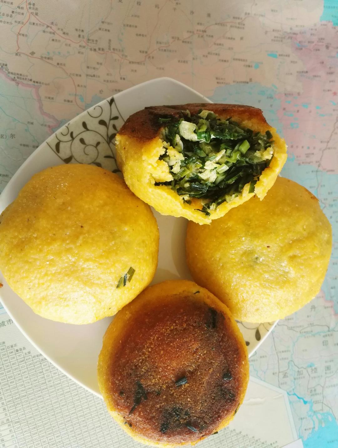 2017年6月30日#午餐612017年6月30日#薄皮大馅玉米面菜饽饽android