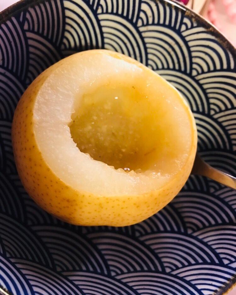 川贝母蒸雪梨（止咳良方）