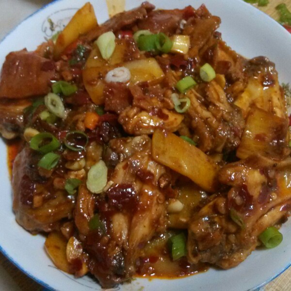 干锅香辣鸡翅