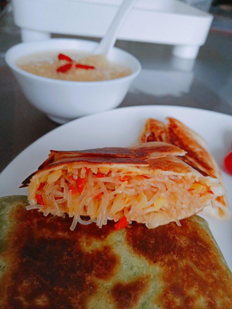 三分钟就可以做好孩子的早餐（手抓饼）