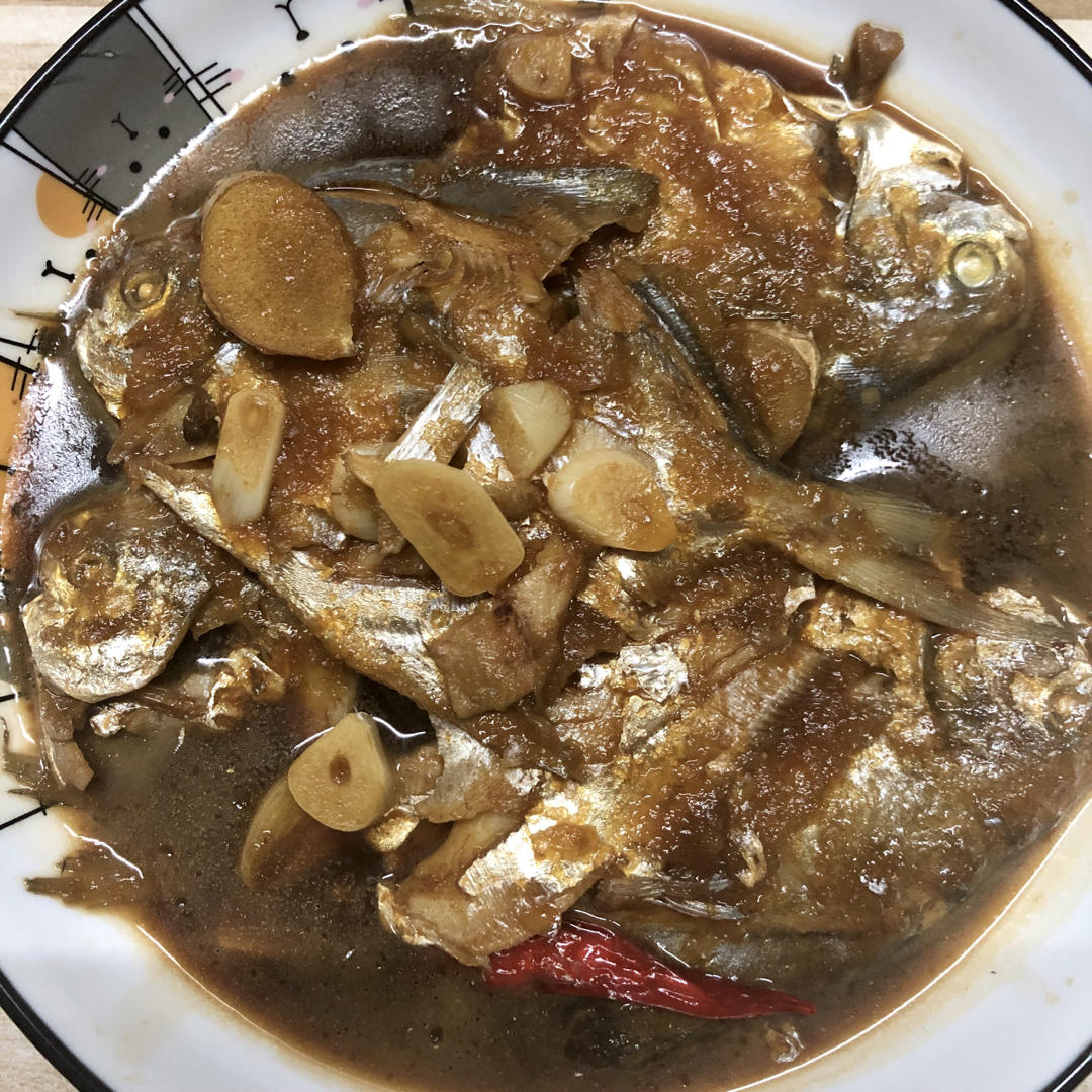 家常红烧鲳鱼