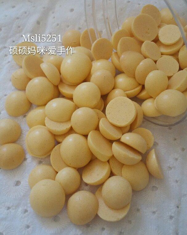 入口即化的无添加蛋黄溶豆