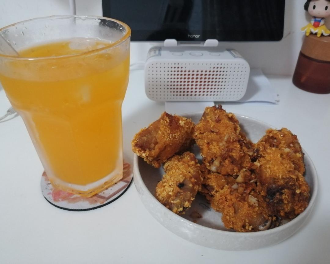 蒜香鸡翅的做法