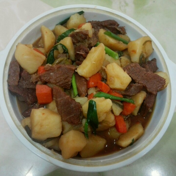 土豆烧牛肉