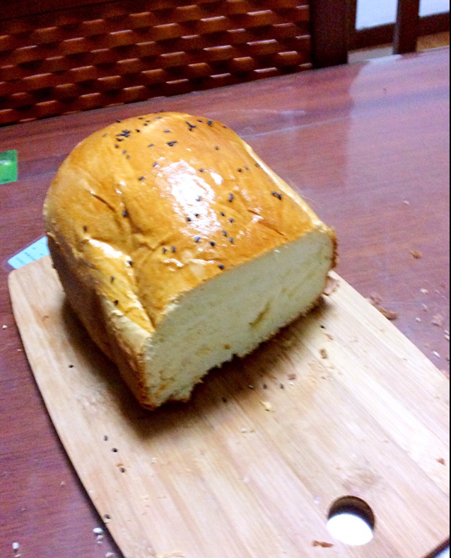 超级好吃的原味面包（面包机版）