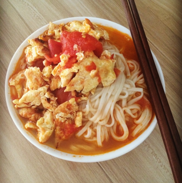 西红柿鸡蛋面