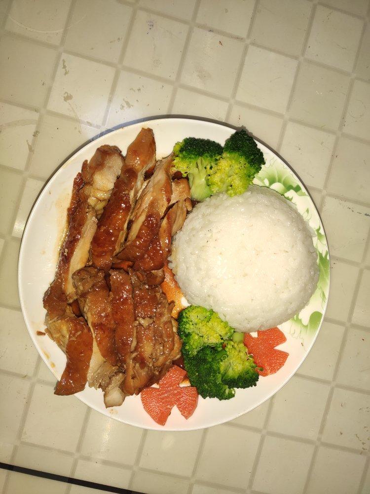 照烧鸡腿饭，简单易做零失败，超好吃~