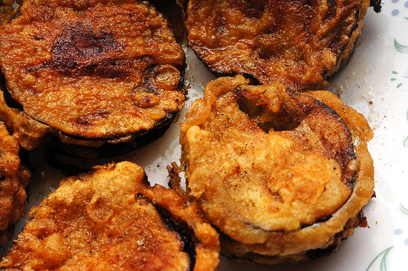 酥炸茄盒