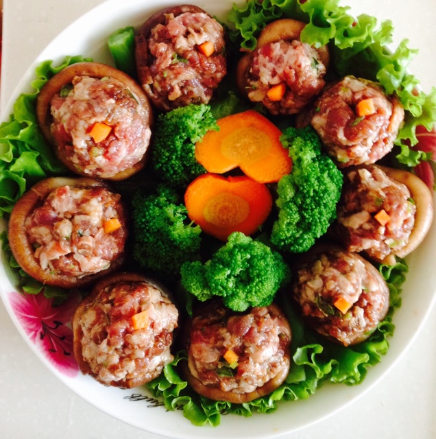 香菇牛肉丸子