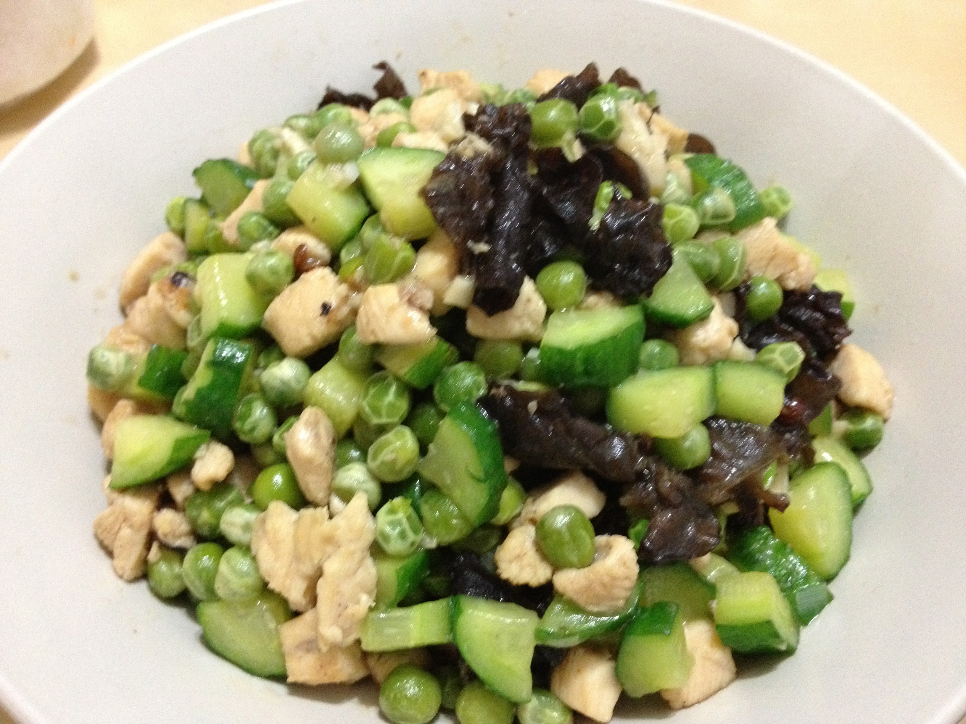 豌豆鸡丁