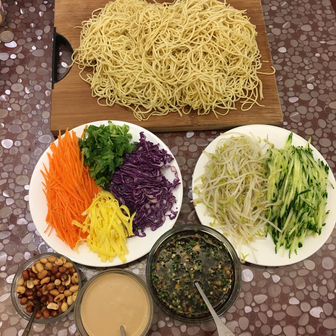 夏日快手凉拌面