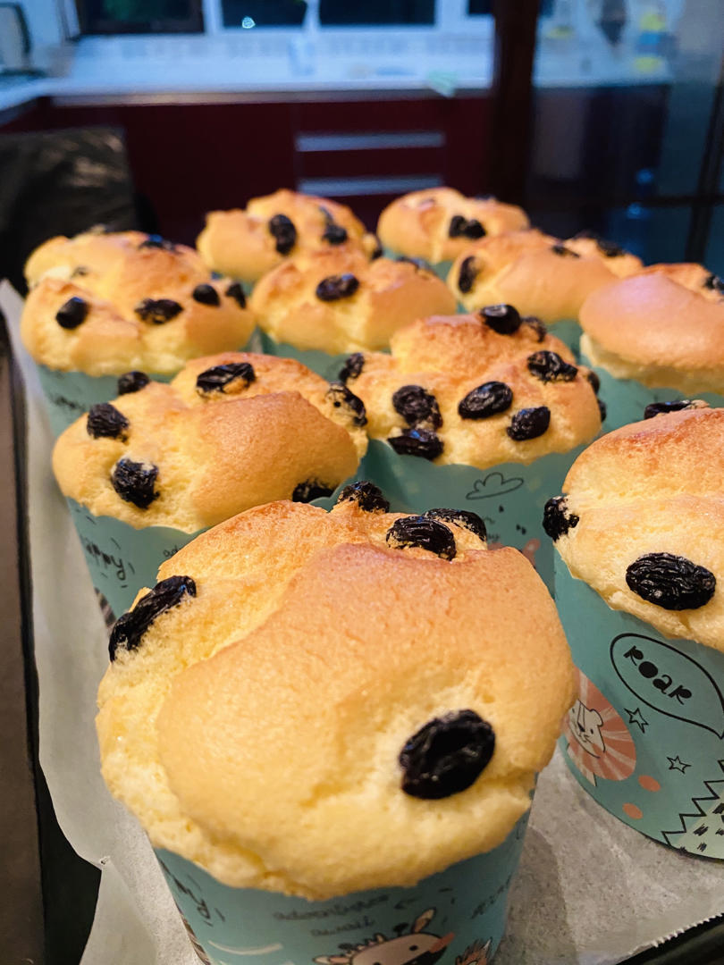 纸杯蛋糕 8寸戚风蛋糕的量