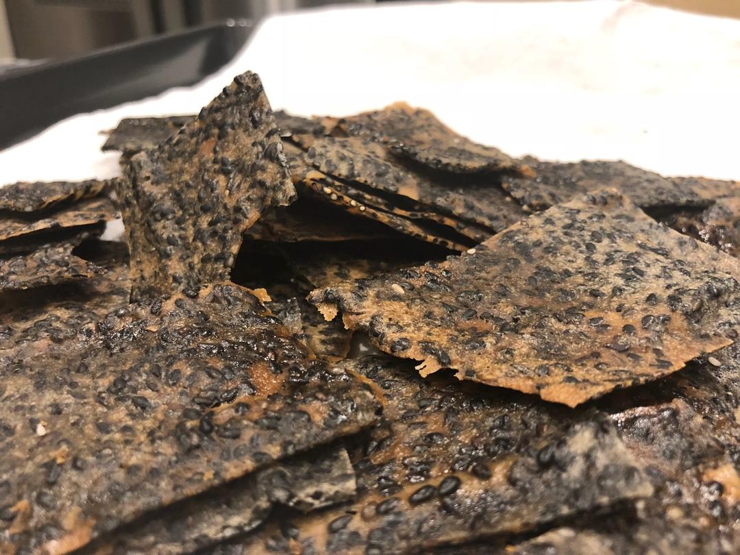 蛋白芝麻薄脆饼干（失败率低的做法）