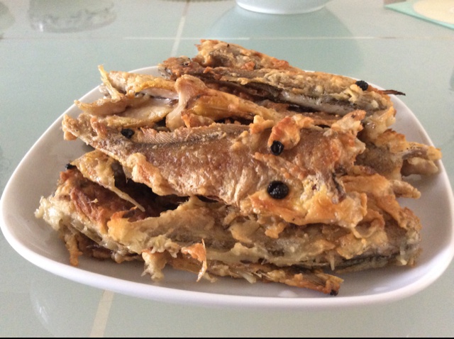 香煎小黄鱼