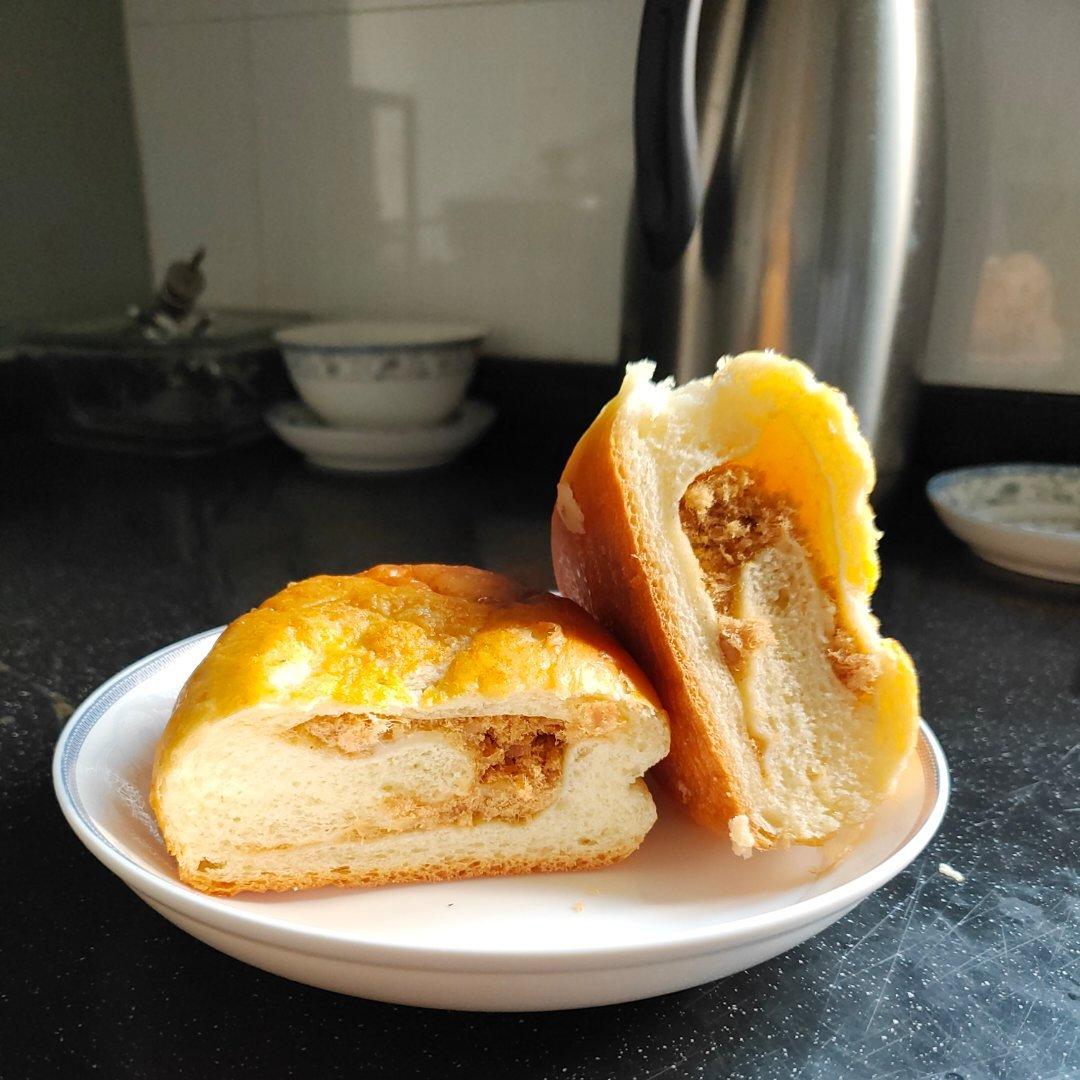 肉松沙拉酱面包（65度汤种）