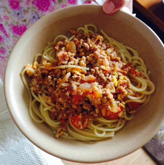 番茄肉酱意大利面