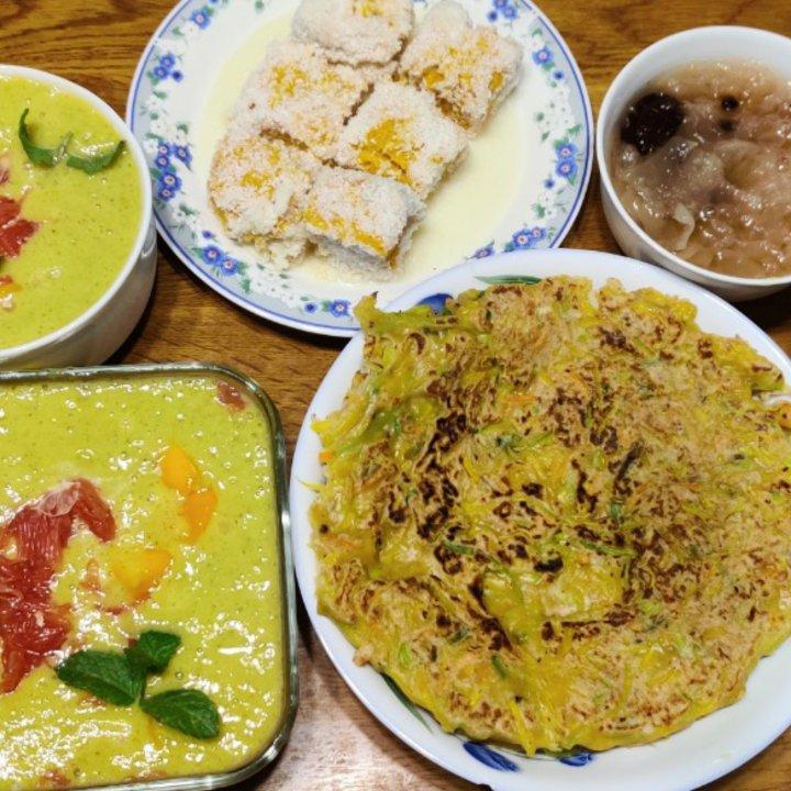 南瓜牛奶小甜点