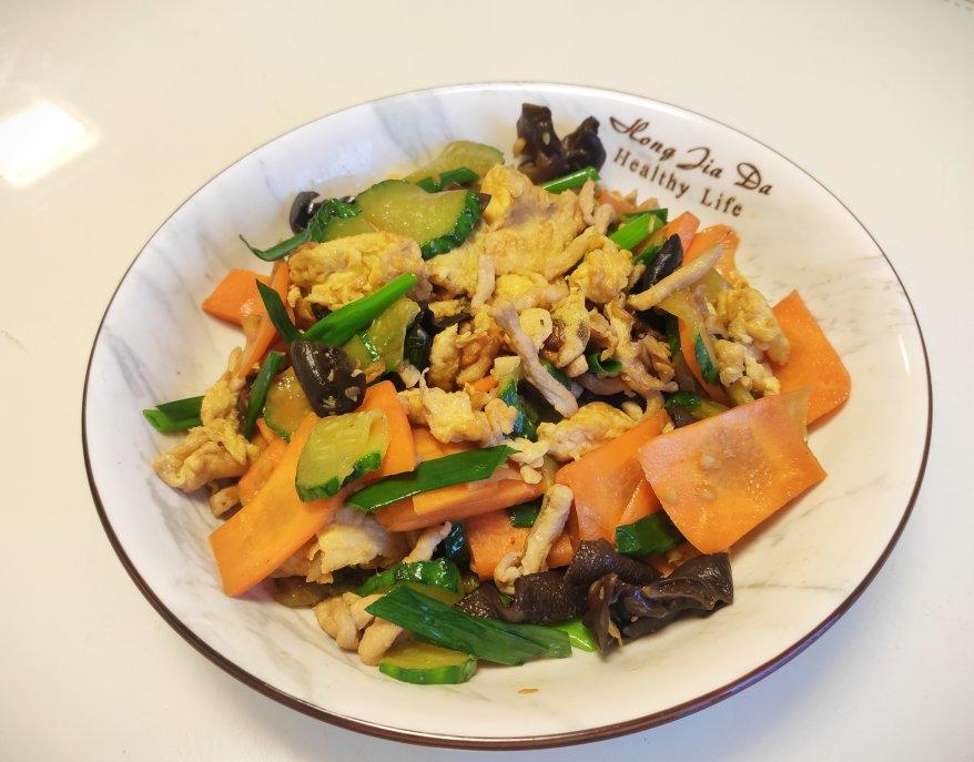 厨师长教你：“木须肉”的家常做法，营养丰富很适合老人孩子