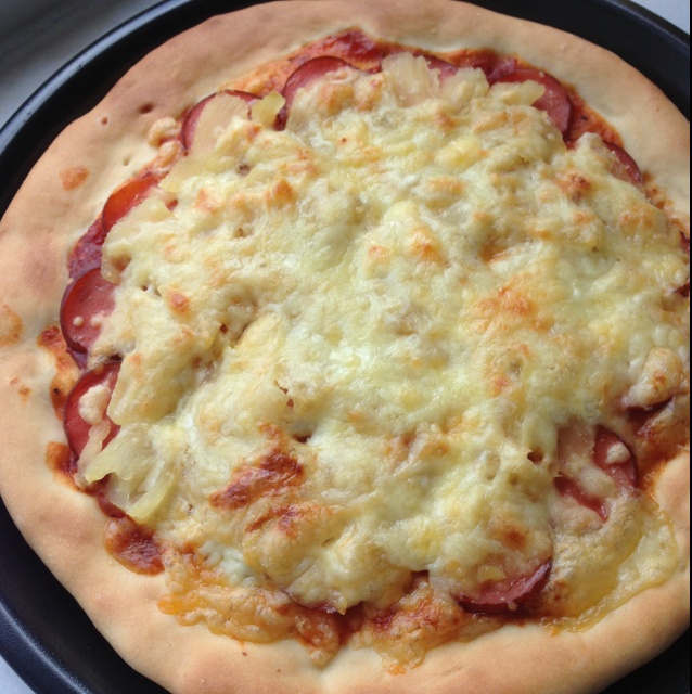 夏威夷pizza（附饼底冷冻法）