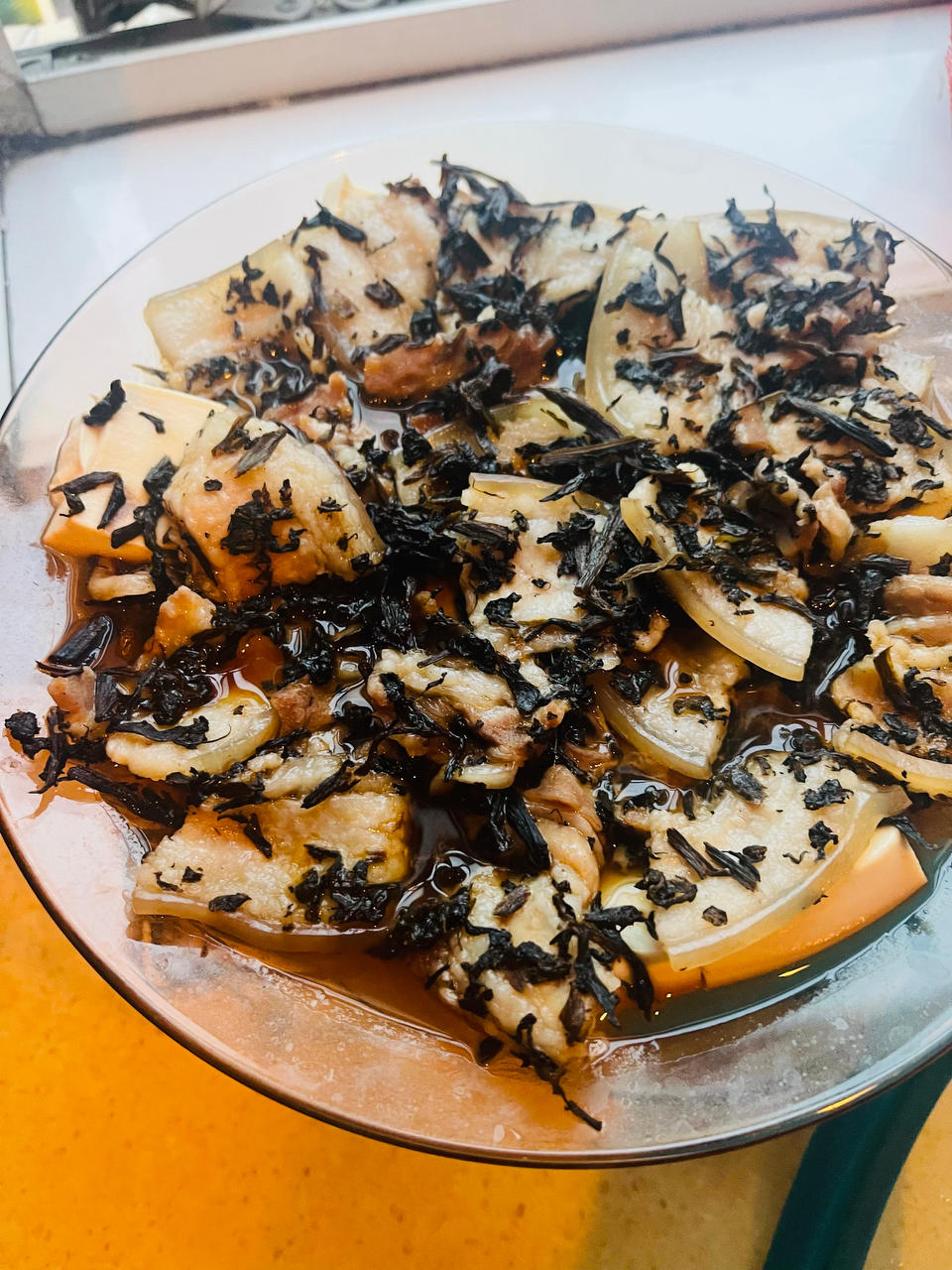 梅干菜蒸五花肉