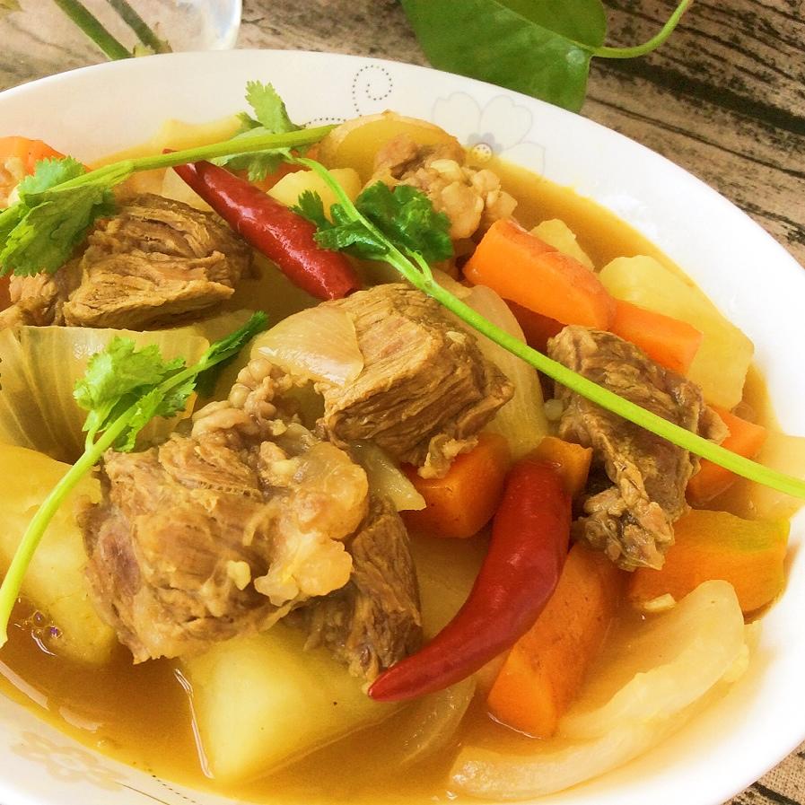 咖喱土豆牛肉
