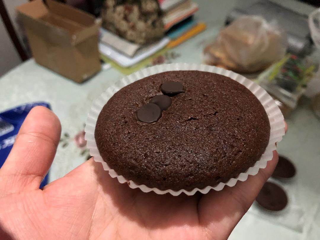 香橙可可杯子蛋糕（特别适合韩式裱花）