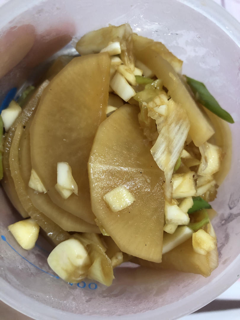 脆爽腌萝卜