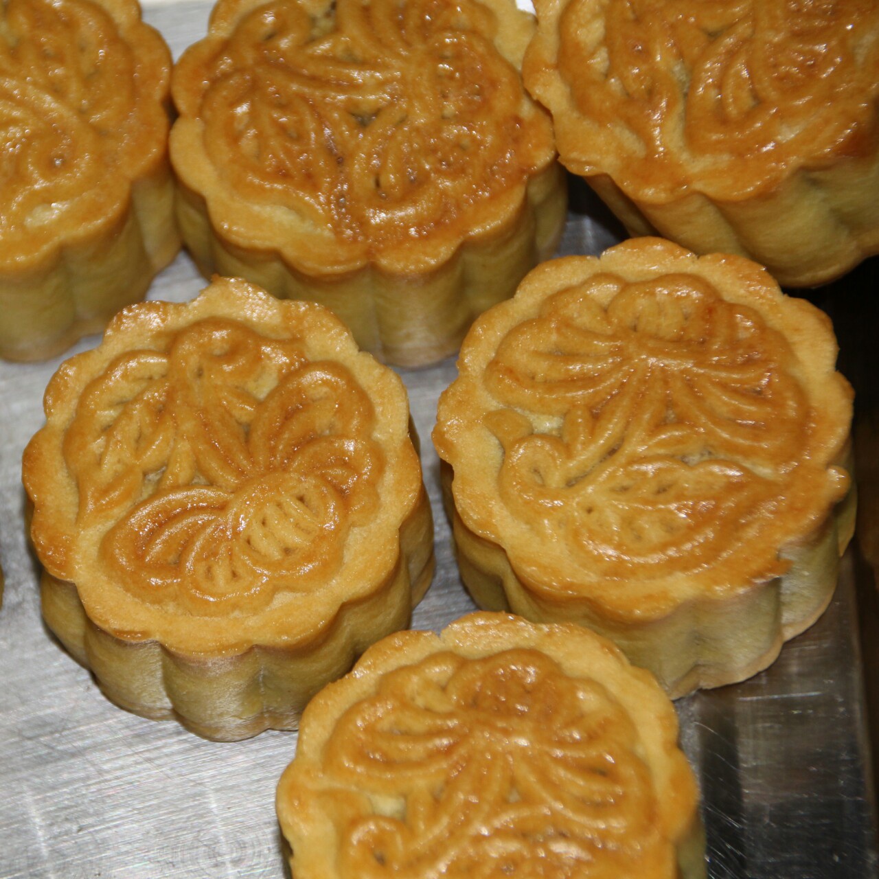 五仁月饼～不用转化糖浆的版本